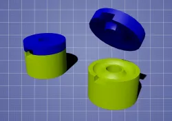 Tightrope holder 3D print model