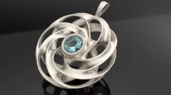 Torus pendant 3D print model