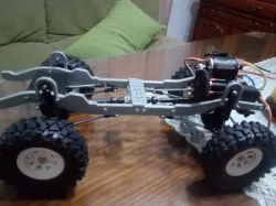 Transfer case RC car 3D print model