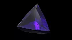 Trilliant Shape Gem 3D print model