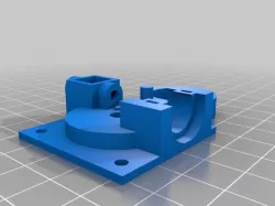 Ultra-minimal plastic-spring extruder