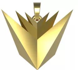 Verge XVG Pendant - CoinMarketCap - 3D model  3D print model