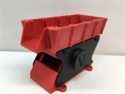 Vibrating Trough Feeder - 3d Printable Bulk Linear Vibrator 3D print model