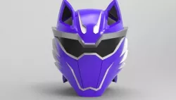 Violet Wolf Ranger from Jungle Fury for 3D printing 3D print model