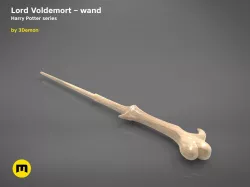 Voldemort wand - Harry Potter films 3D print model