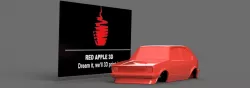 vw golf mk 1 shell  3D print model