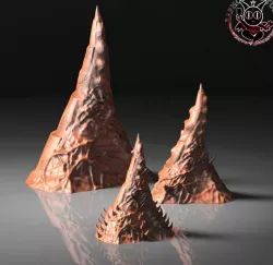 Warhammer Tyranid Spire Terrain 3D print model