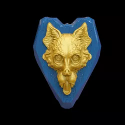 Werewolf head  3D print model