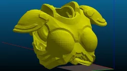 Widowmaker Nova Chestplate Armor Printable 3D print model