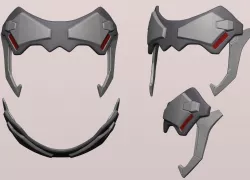 Widowmaker Talon Visor 3D print model 3D print model