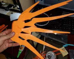 Witch Mercy Wings Overwatch -Functional- 3D print model