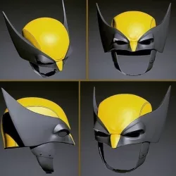  Wolverine Helmet 3D print model