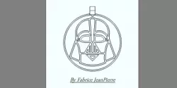 Xmas Darth Vader 3D print model