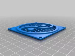 Yin and Yang - 80x80 - FAN Cooler - Grill - Shield - Grid