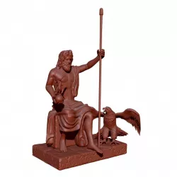 Zeus Statue 3D print model