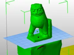 123D Catch files and Netfabb step by step