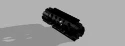 150mm Stubby Handguard for Nerf Retaliator 3D print model