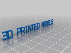 3D PRINTED MODELS