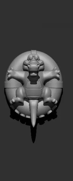 Alligator 3D print model