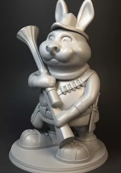 Alpine wanderer 3D print model