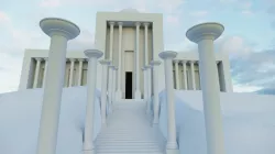 An ancient temple 3dmodel 3D print model