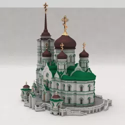 Annunciation Cathedral  Voronezh 3D print model