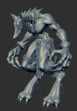 Anubis 3D print model