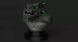 Asian Gargoyle 3D print model