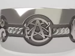 Atheism ring - and other religions - original 3D print model