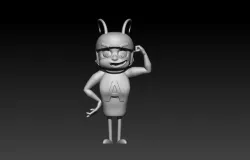 Atom Ant - Strong Pose 3D print model