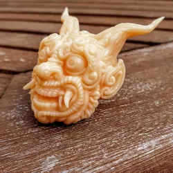 Bali head 3D print model
