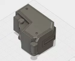 Bastion Head 3D model scale inspired by Overwatch STL 3D print model