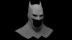 Batman Arkham Knight Flashpoint Cowl 3D print model