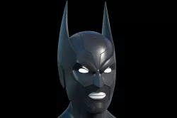 Batman Beyond Helmet 3D print model