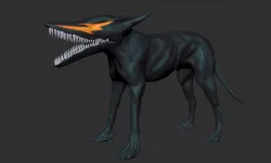 Berserk hellhound 3D print model