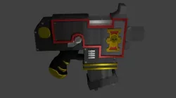 Bolt-pistolet 3D print model