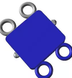 Box clasps 11 - library 3D for the conception of jewels     3D print model