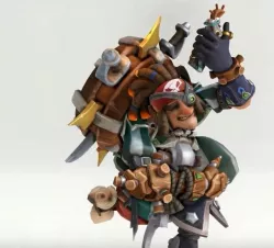 Bucanner Junkrat Detonator Overwatch 3D print model