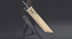 Buster Sword Cloud - Final Fantasy VII 3D print model