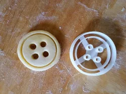 Button Cookie Cutter 3D print model