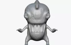 Cartoon Monster  3D print model