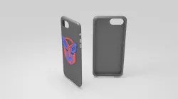 Cases iphone 7 plus logo transforment 3D print model