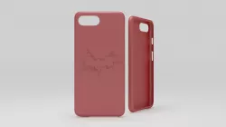 cases iphone 7 plus premium red theme batman logo  3D print model