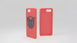 cases iphone 7 plus red  3D print model