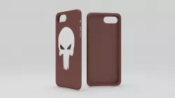 cases iphone 7 plus red premium dead thema 3D print model