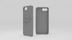 cases iphone 7 plus theme batman logo 3D print model