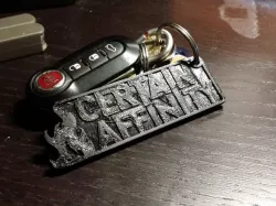 Certain Affinity Keychain