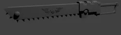 Chain sword 3D print model