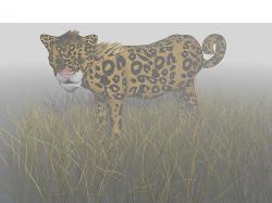 Cheetah statue 3D model