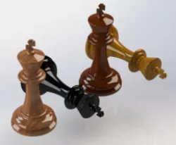 Chess King 3D print model